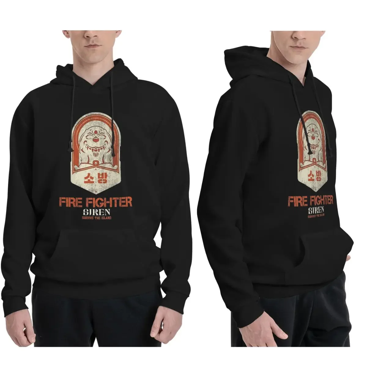 Толстовки Fire Fighter Siren Survive The Island Team, мужские и женские повседневные пуловеры, толстовка с длинными рукавами и капюшоном, осень-зима
Толстовки Fire Fighter Siren Survive The Island Team, мужские и женские повседневные пуловеры, толстовка с длинными рукавами и капюшоном, осень-зима