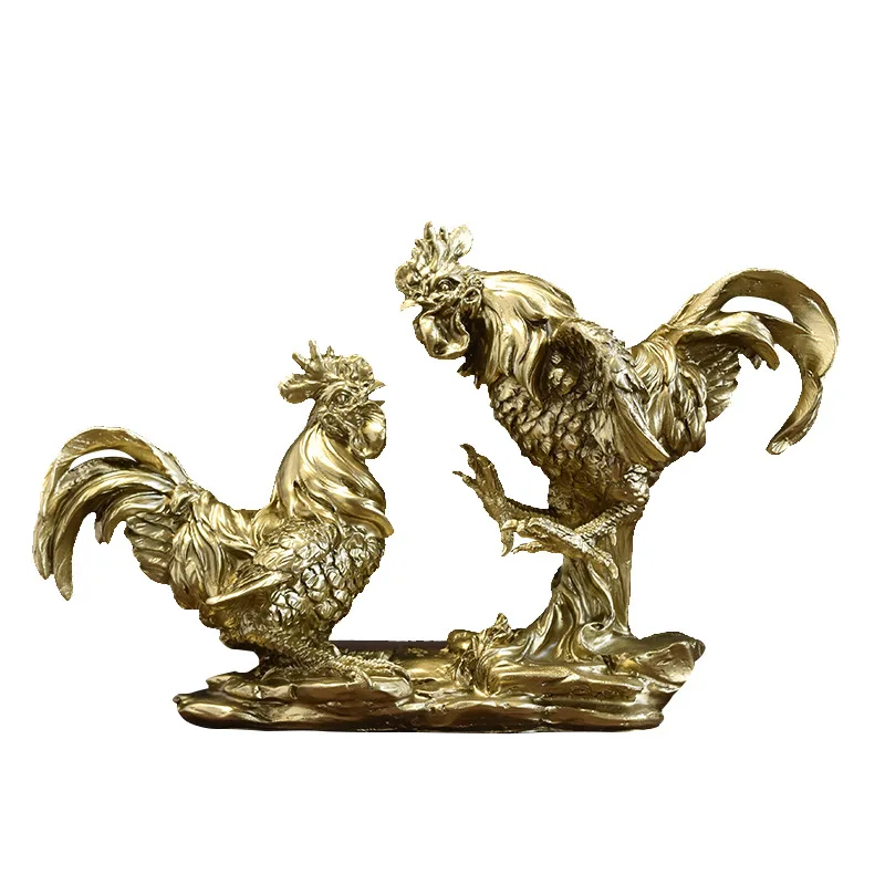Simulation Golden Rooster Resin Sculpture Crafts Ornament Outdoor Garden Courtyard Home Animal Decoration
Simulation Golden Rooster Resin Sculpture Crafts Ornament Outdoor Garden Courtyard Home Animal Decoration