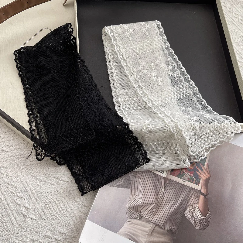 1Pc Sweet Flower Lace Neck Strap Dressing Decoration Korean Style Hair Band Neckerchief Transparent Long Ribbon Head Scarf
1Pc Sweet Flower Lace Neck Strap Dressing Decoration Korean Style Hair Band Neckerchief Transparent Long Ribbon Head Scarf