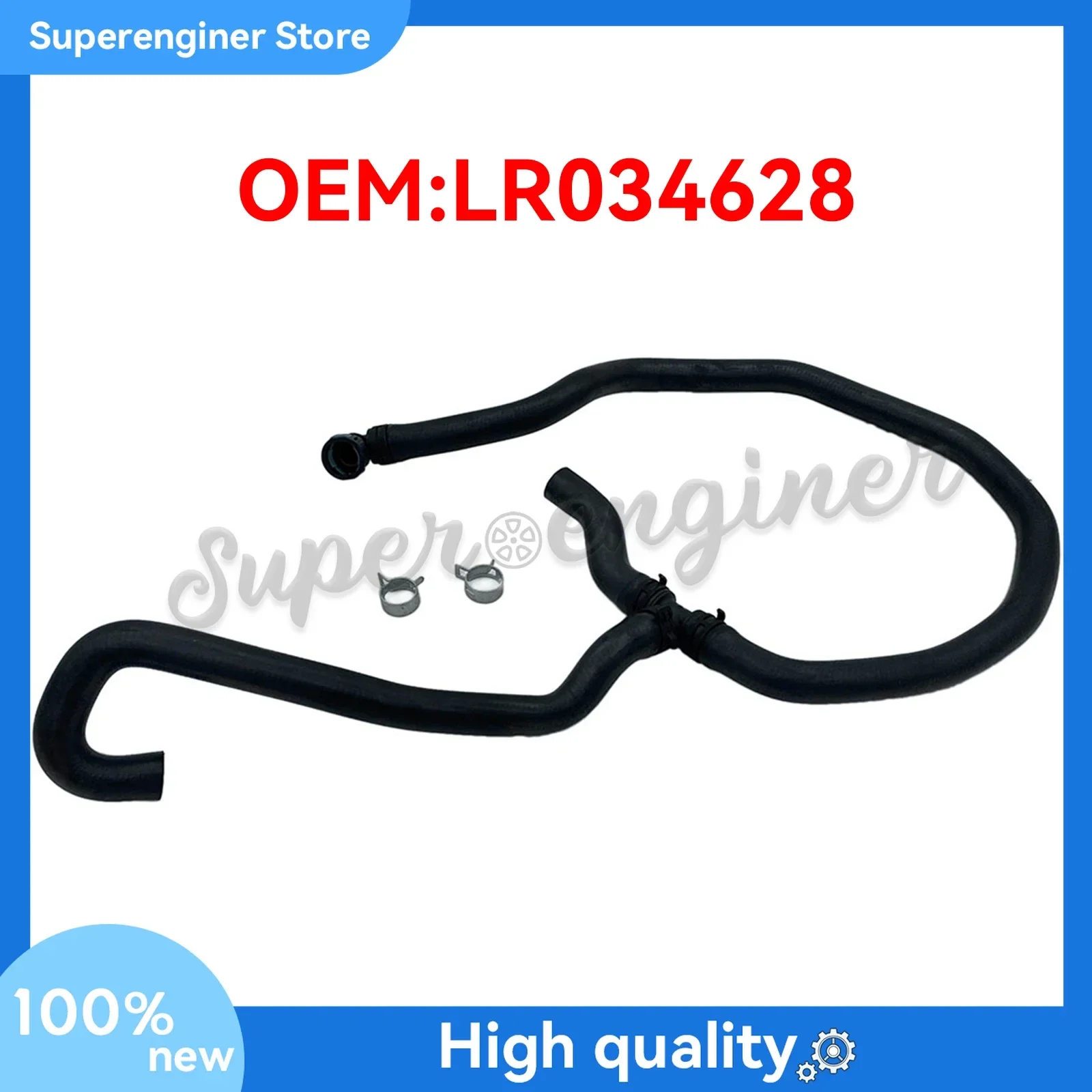LR034628 NEW FOR LAND ROVER RANGE ROVER HOSE EXPANSION RESERVOIR TO THERMOSTAT
LR034628 NEW FOR LAND ROVER RANGE ROVER HOSE EXPANSION RESERVOIR TO THERMOSTAT