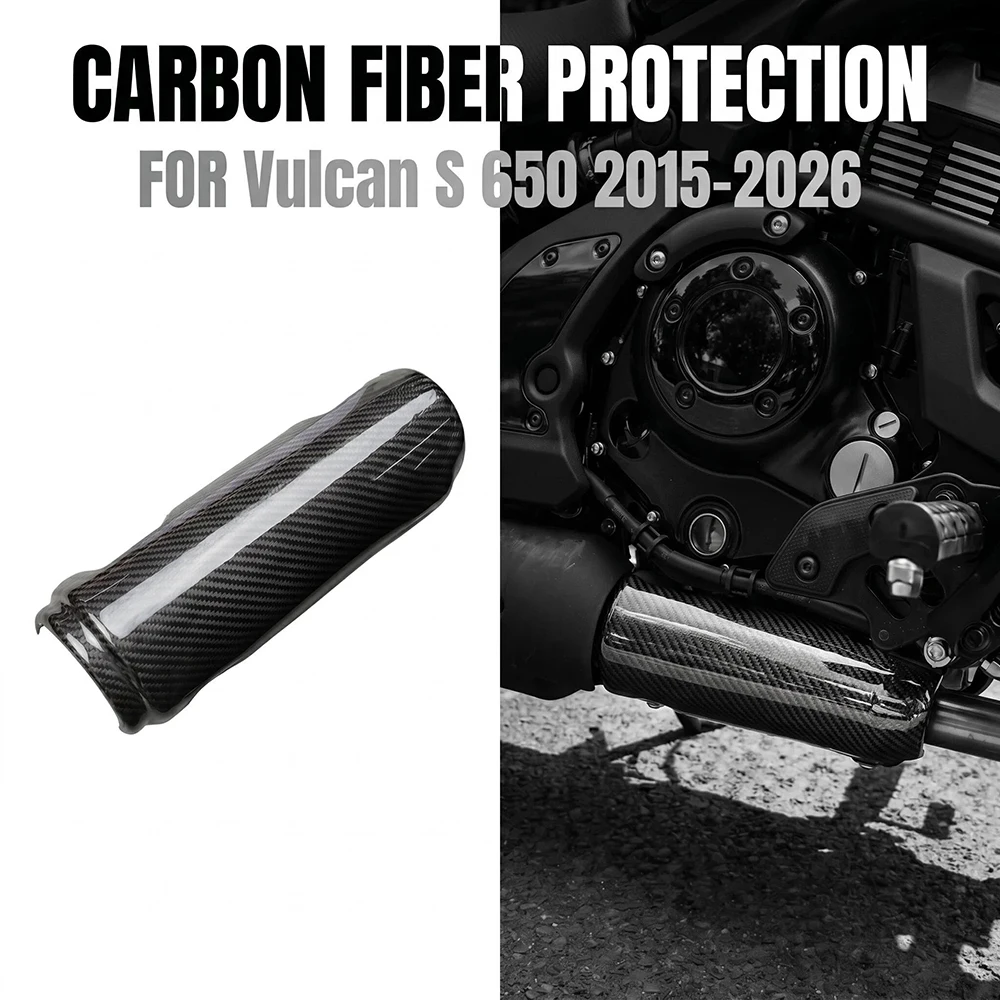 For Kawasaki Vulcan S 650 2015-2026 Motorcycle Exhaust Pipe Heat Shield Carbon Fiber Cover Insulation Plate
For Kawasaki Vulcan S 650 2015-2026 Motorcycle Exhaust Pipe Heat Shield Carbon Fiber Cover Insulation Plate