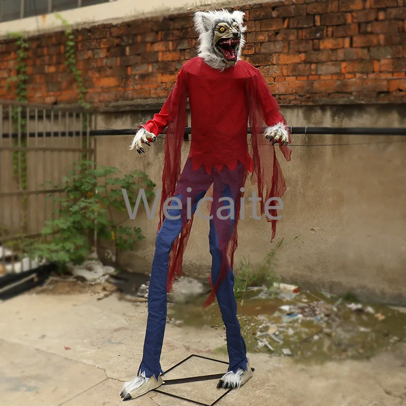 2.4 Meters Big Bar Secret Room Halloween Werewolf Clown Rocking Luminous Sound Animation Decorative Props
2.4 Meters Big Bar Secret Room Halloween Werewolf Clown Rocking Luminous Sound Animation Decorative Props