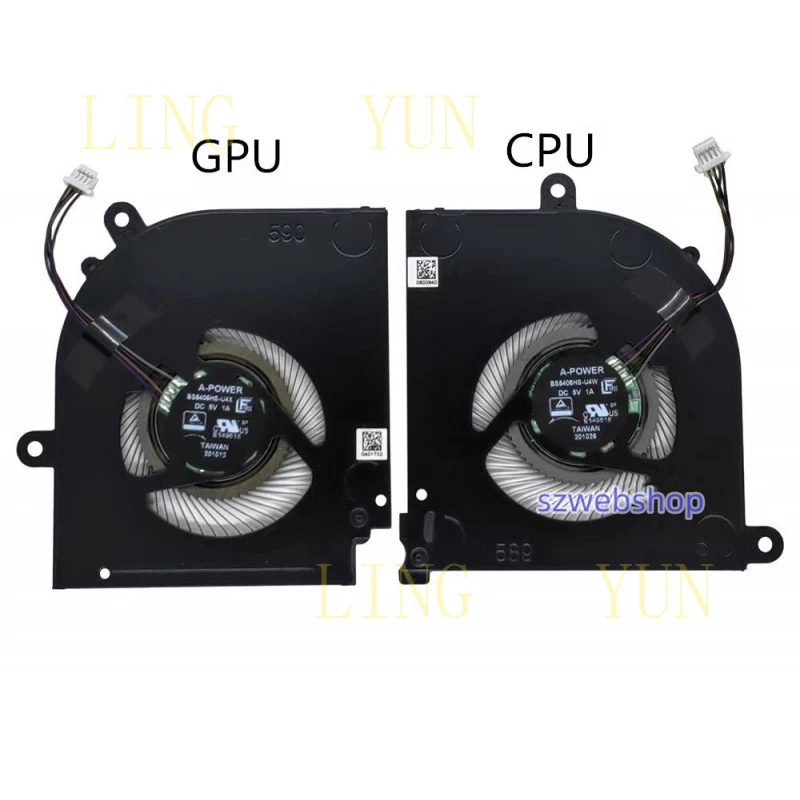 Z New for MSI MS-1562 MS-1563 Stealth 15M A11SDK A11SEK A11UEK CPU GPU Cooling Fan
Z New for MSI MS-1562 MS-1563 Stealth 15M A11SDK A11SEK A11UEK CPU GPU Cooling Fan