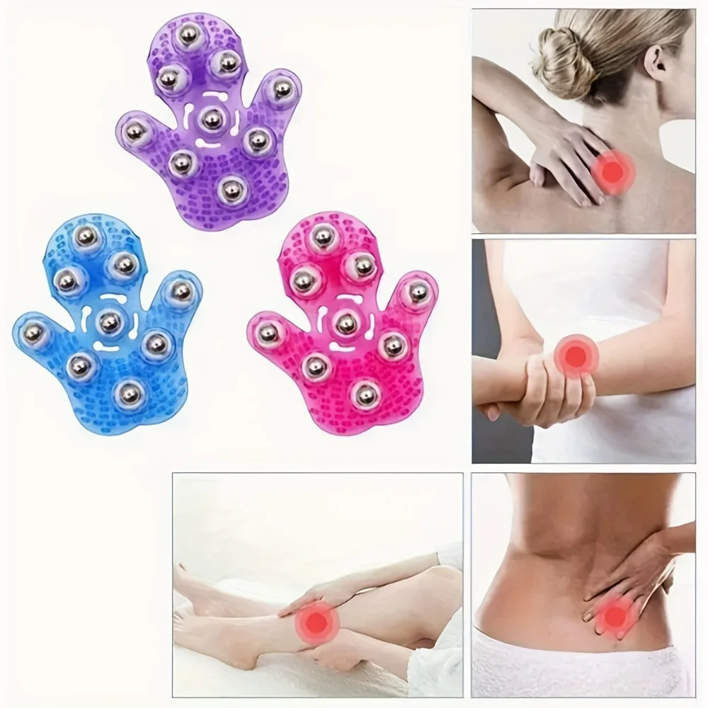 Sports Massage Glove with Roller Balls for Neck, Back & Sore Muscles
Sports Massage Glove with Roller Balls for Neck, Back & Sore Muscles