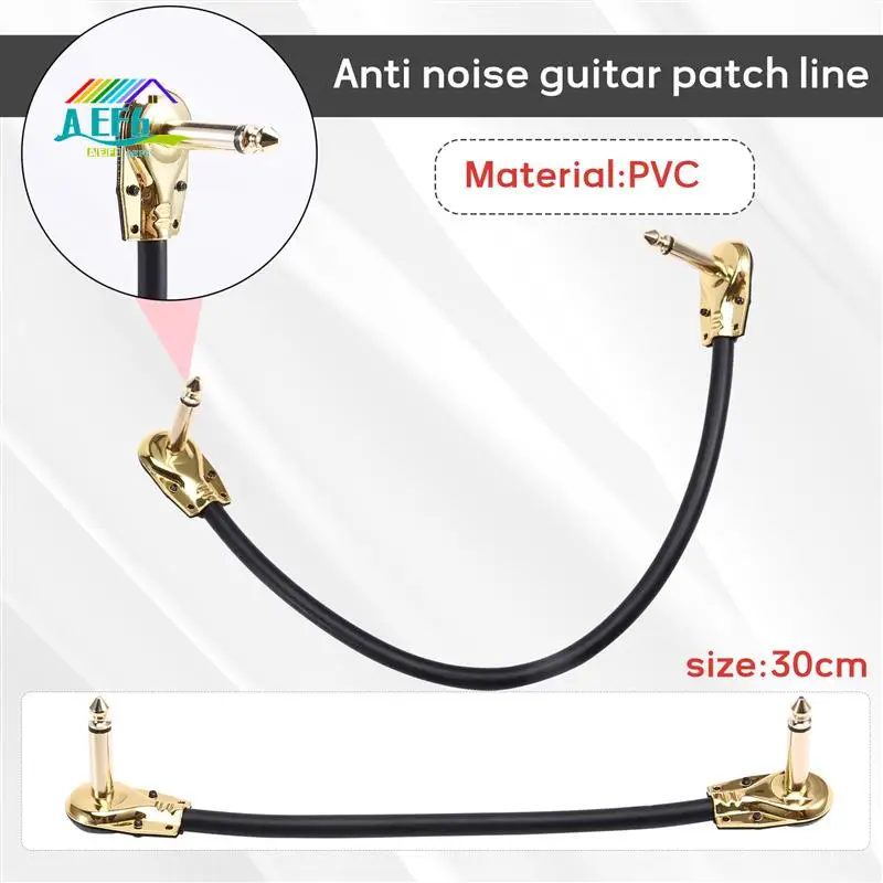 AEF6-Guitar Line Effect Device Connects Wire Double Flat Head Anaerobic Audio Line Pedal Instrument Jack Plug
AEF6-Guitar Line Effect Device Connects Wire Double Flat Head Anaerobic Audio Line Pedal Instrument Jack Plug
