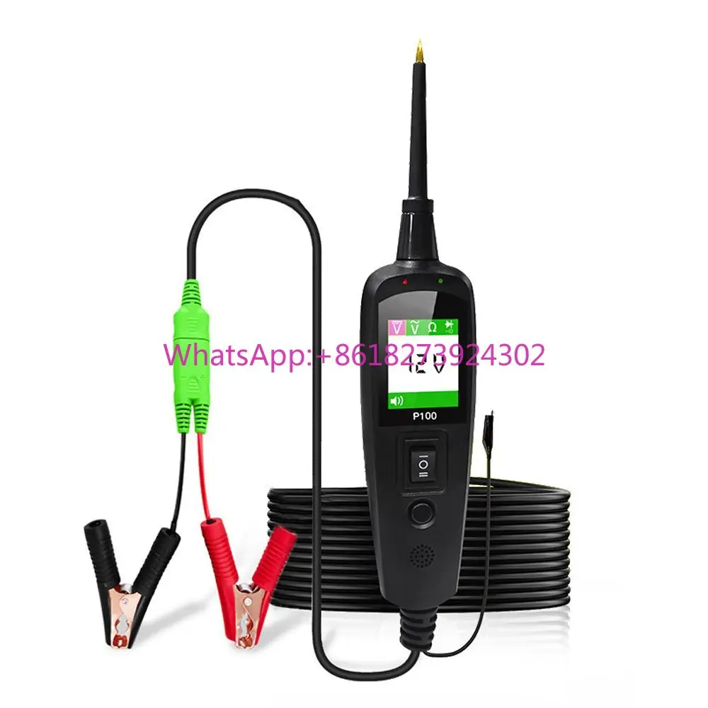 2m/10m Automotive Circuit Tester Power Circuit Probe Kit Car Voltage/Resistant Tester 12/24V Diagnostic Tool Component
2m/10m Automotive Circuit Tester Power Circuit Probe Kit Car Voltage/Resistant Tester 12/24V Diagnostic Tool Component