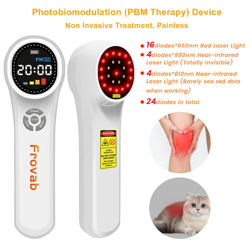 Class Four Laser Therapy Red Light Laser Therapy Professional 24 Diodes Cold Laser Treatment Device for Chronic Pain Relief
Class Four Laser Therapy Red Light Laser Therapy Professional 24 Diodes Cold Laser Treatment Device for Chronic Pain Relief