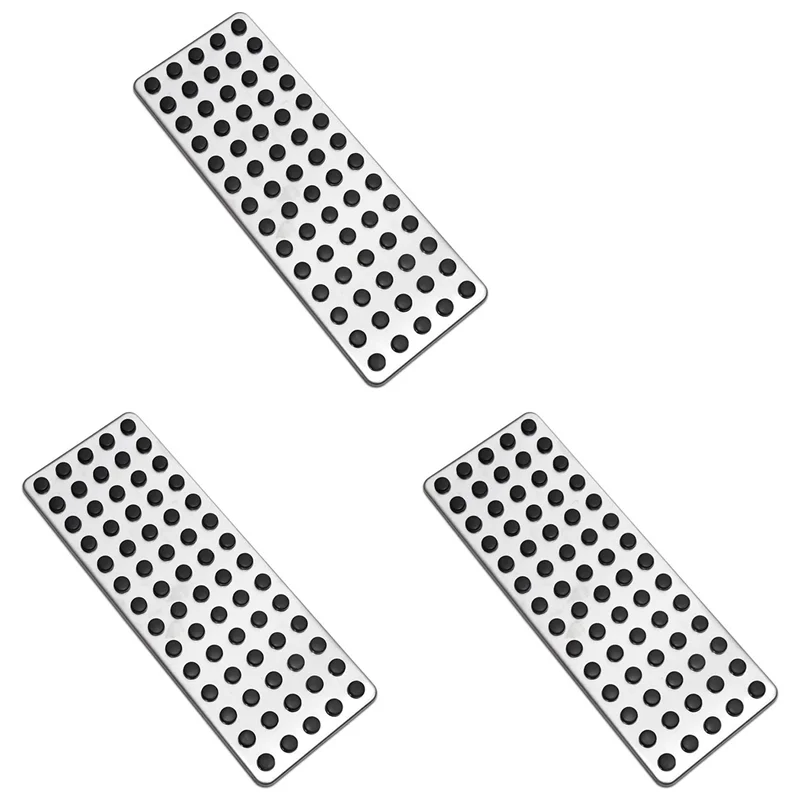 3X Steel Footrest Foot Rest Dead Pedal Pad Cover For Mercedes Benz A B C E S CLS SLK CLA GLA GLK ML G GL Series
3X Steel Footrest Foot Rest Dead Pedal Pad Cover For Mercedes Benz A B C E S CLS SLK CLA GLA GLK ML G GL Series