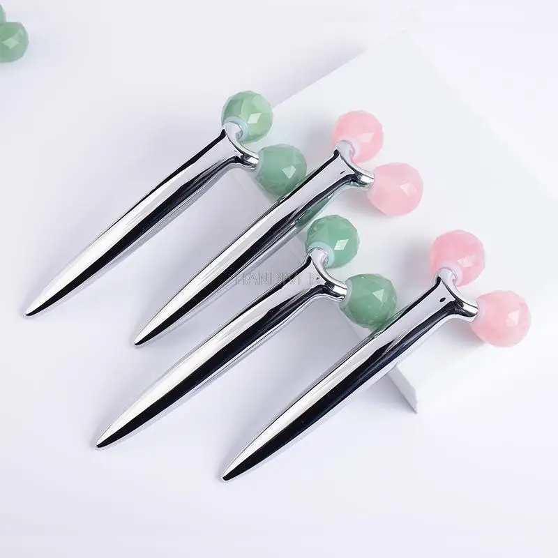 3D Rose Quartz Roller Natural Jade Stone Facial Beauty Massage Tool Face Thin Lift Remove Wrinkles Spa Relax Face Massager
3D Rose Quartz Roller Natural Jade Stone Facial Beauty Massage Tool Face Thin Lift Remove Wrinkles Spa Relax Face Massager