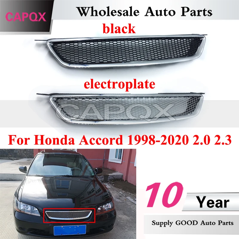 CAPQX Front Bumper Grille Mesh Radiator Grill For Honda Accord 1998-2020 2.0 2.3 Modified Honeycomb Style Racing Grills
CAPQX Front Bumper Grille Mesh Radiator Grill For Honda Accord 1998-2020 2.0 2.3 Modified Honeycomb Style Racing Grills