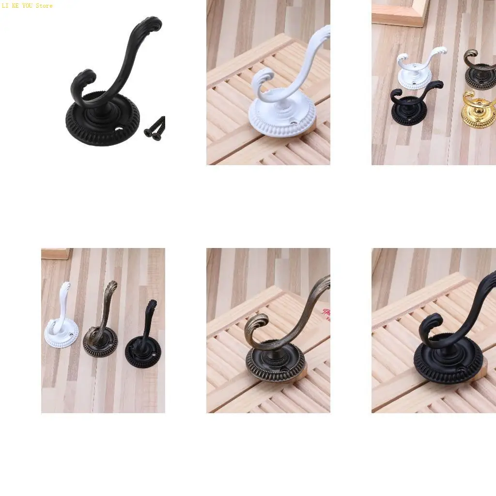 W3JE Retro Hanger Hooks Heavy Duty Robe Hooks for Hanging Hats Towels Bags Keys
W3JE Retro Hanger Hooks Heavy Duty Robe Hooks for Hanging Hats Towels Bags Keys