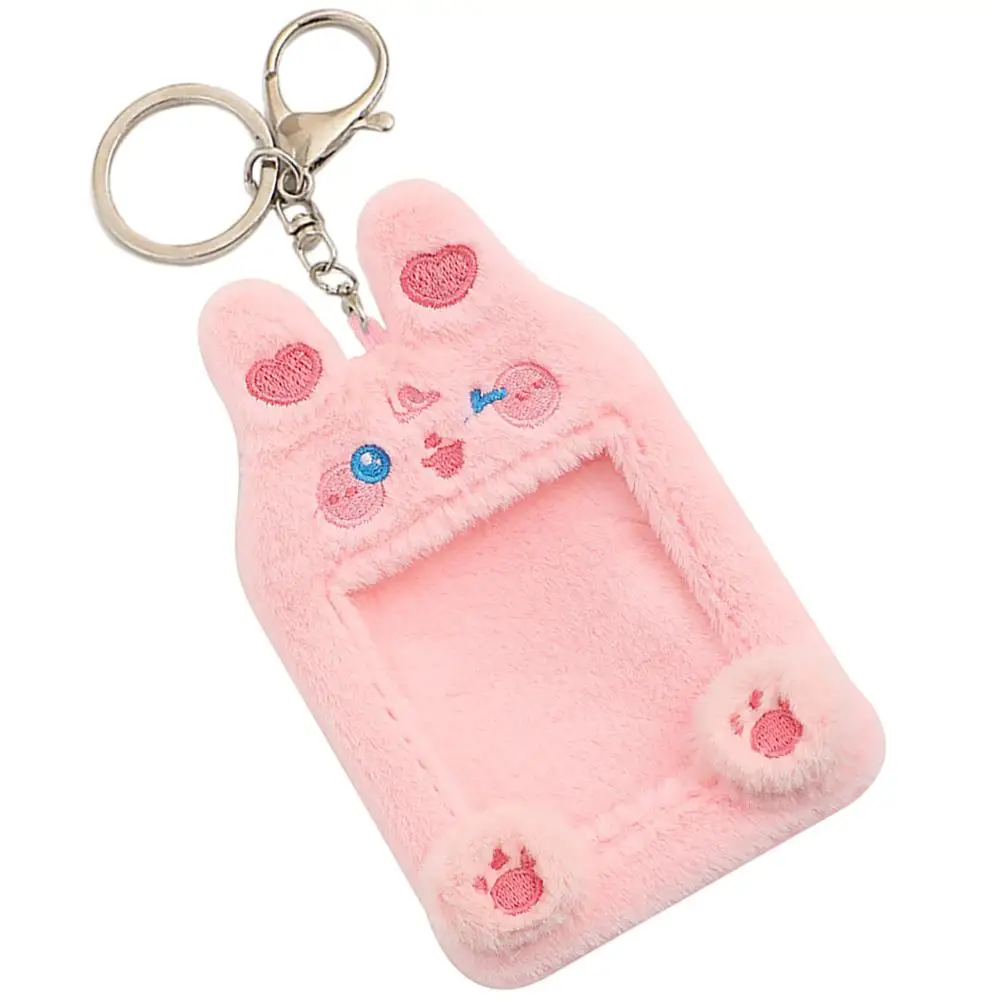 Stuffed Animal Keychain 3 Inch Plush Puppy Ears ID Card Holder Visible Sleeve Student Game Photo Bus Cards Protective Cover
Stuffed Animal Keychain 3 Inch Plush Puppy Ears ID Card Holder Visible Sleeve Student Game Photo Bus Cards Protective Cover