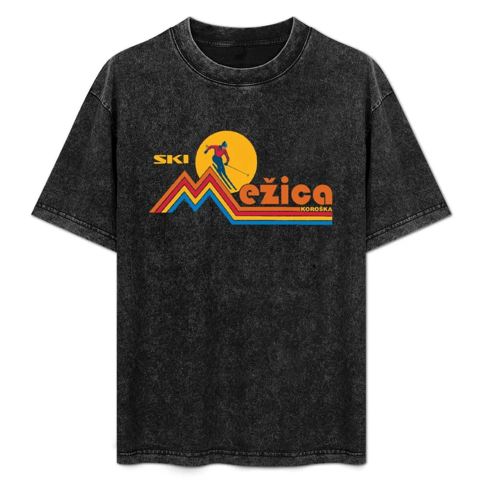 Ski Meica: Retro Slovenia T-Shirt Work Utility Casual Tee Shirt
Ski Meica: Retro Slovenia T-Shirt Work Utility Casual Tee Shirt