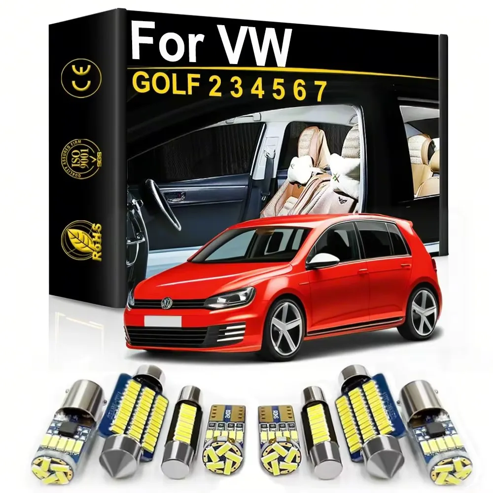 Interior Reading Map Dome Light Kit For VW Volkswagen Golf MK2 MK3 MK4 MK5 MK6 MK7 2 3 4 5 6 7 Car Bulb Accessories
Interior Reading Map Dome Light Kit For VW Volkswagen Golf MK2 MK3 MK4 MK5 MK6 MK7 2 3 4 5 6 7 Car Bulb Accessories