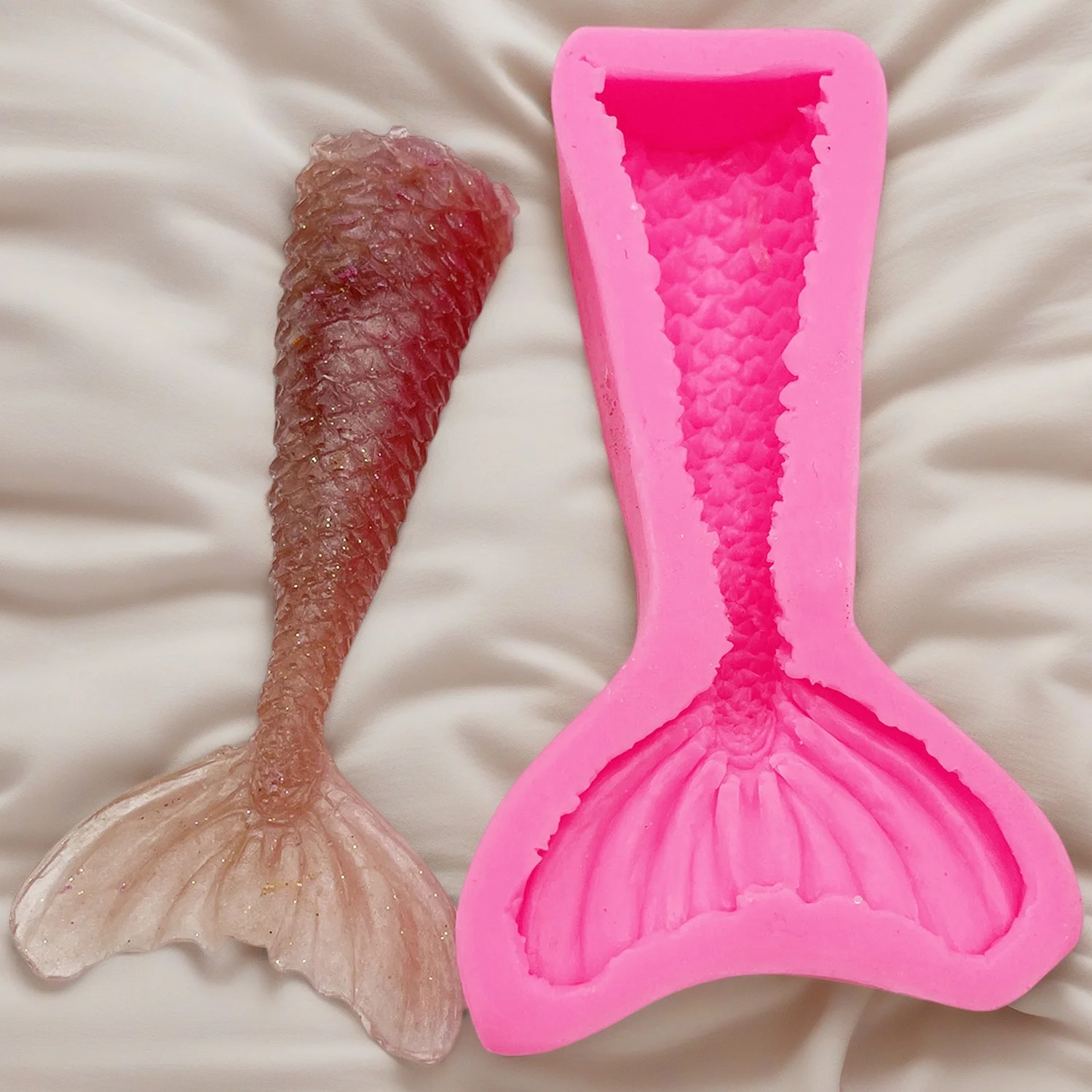 Mermaid Tail Silicone Mold for Gummy Chocolate Candy Polymer Clay Epoxy Resin DIY Craft Supplies
Mermaid Tail Silicone Mold for Gummy Chocolate Candy Polymer Clay Epoxy Resin DIY Craft Supplies