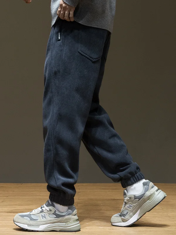 Мужские повседневные свободные спортивные брюки для осени и зимы, утепленные, в стиле ретро, с эластичным поясом, карго-брюки для мужчин
Мужские повседневные свободные спортивные брюки для осени и зимы, утепленные, в стиле ретро, с эластичным поясом, карго-брюки для мужчин