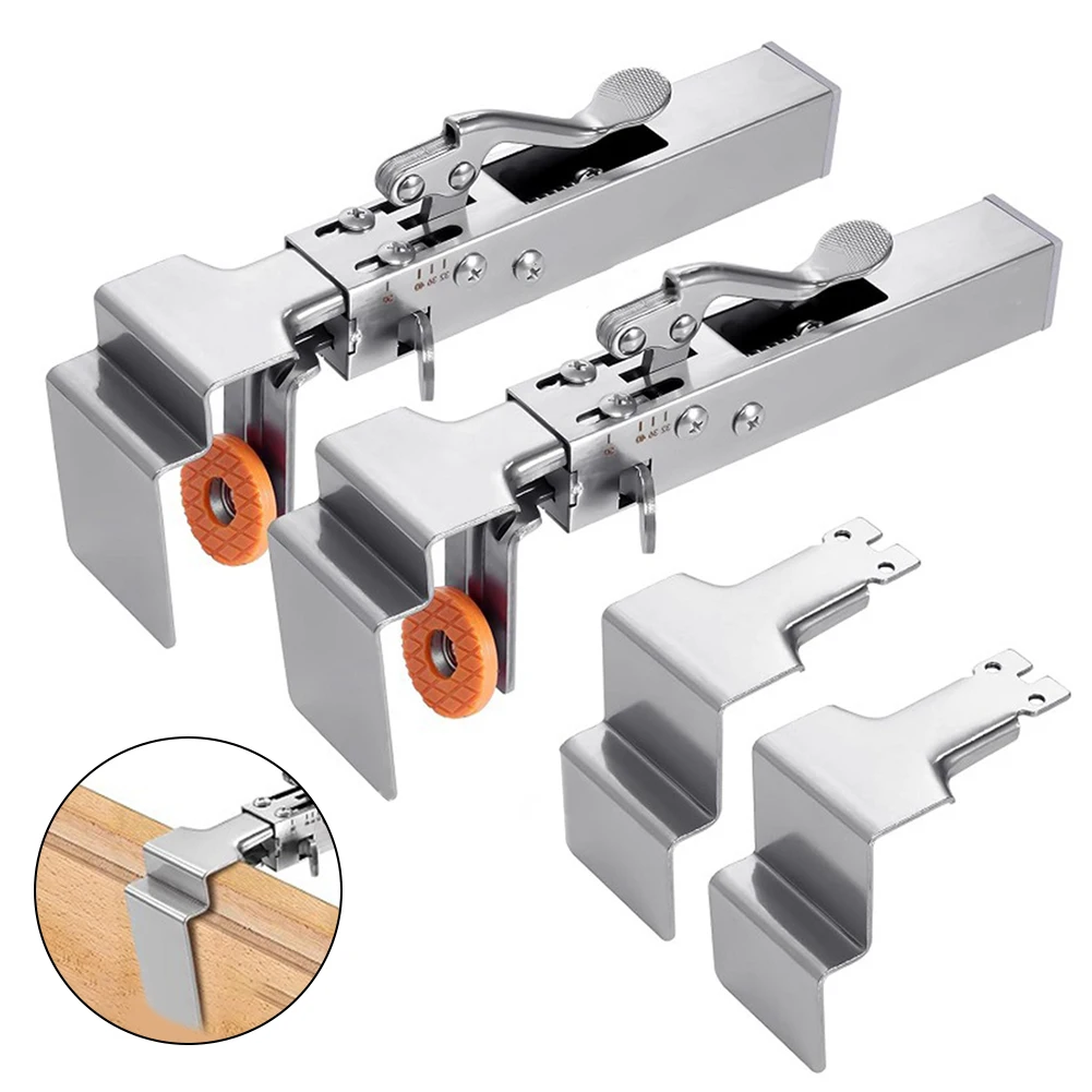 Drawer Installation Tool 2mm Head Thickness Adjustable Drawer Clamp One-Click Locking Mechanism For Carpentry Projects
Drawer Installation Tool 2mm Head Thickness Adjustable Drawer Clamp One-Click Locking Mechanism For Carpentry Projects