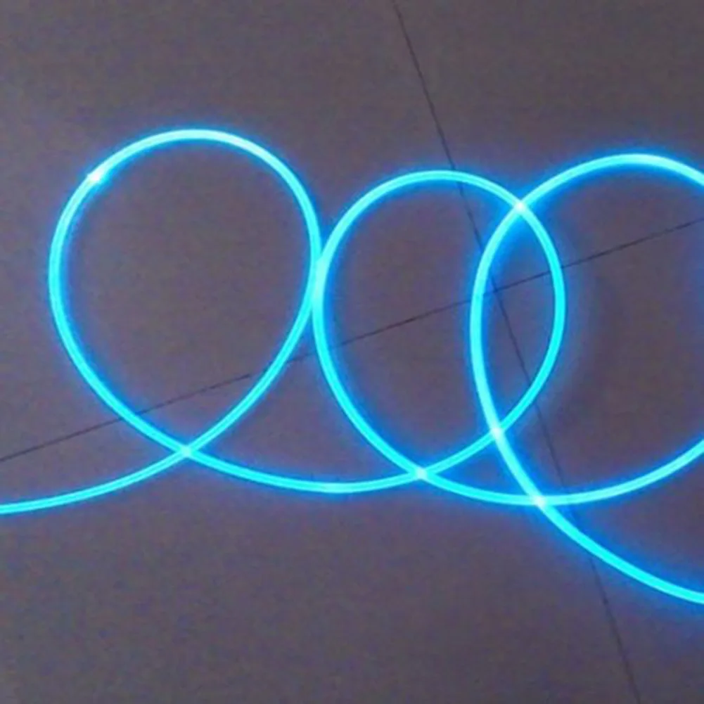 PMMA Side Glow Optic Fiber Cable 1.5 2 3 4mm Diameter For Car LED Lights Bright Side Fiber Strip Home Party Outdoor Decoration
PMMA Side Glow Optic Fiber Cable 1.5 2 3 4mm Diameter For Car LED Lights Bright Side Fiber Strip Home Party Outdoor Decoration