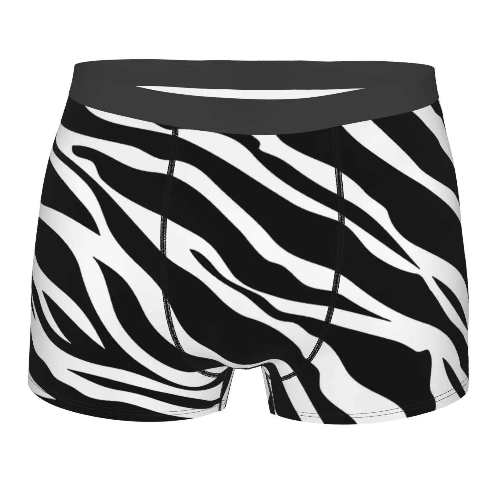 Zebra Stripe Print Men Printed Boxer Briefs Underwear Highly Breathable Boxer Shorts Panties Breathable Underpants for Homme
Zebra Stripe Print Men Printed Boxer Briefs Underwear Highly Breathable Boxer Shorts Panties Breathable Underpants for Homme
