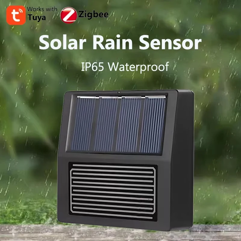 Tuya Zigbee Smart Rain Sensor for Wireless Outdoor Rain Detection Water Leak Sensor Linkage Control Wireless App Control
Tuya Zigbee Smart Rain Sensor for Wireless Outdoor Rain Detection Water Leak Sensor Linkage Control Wireless App Control