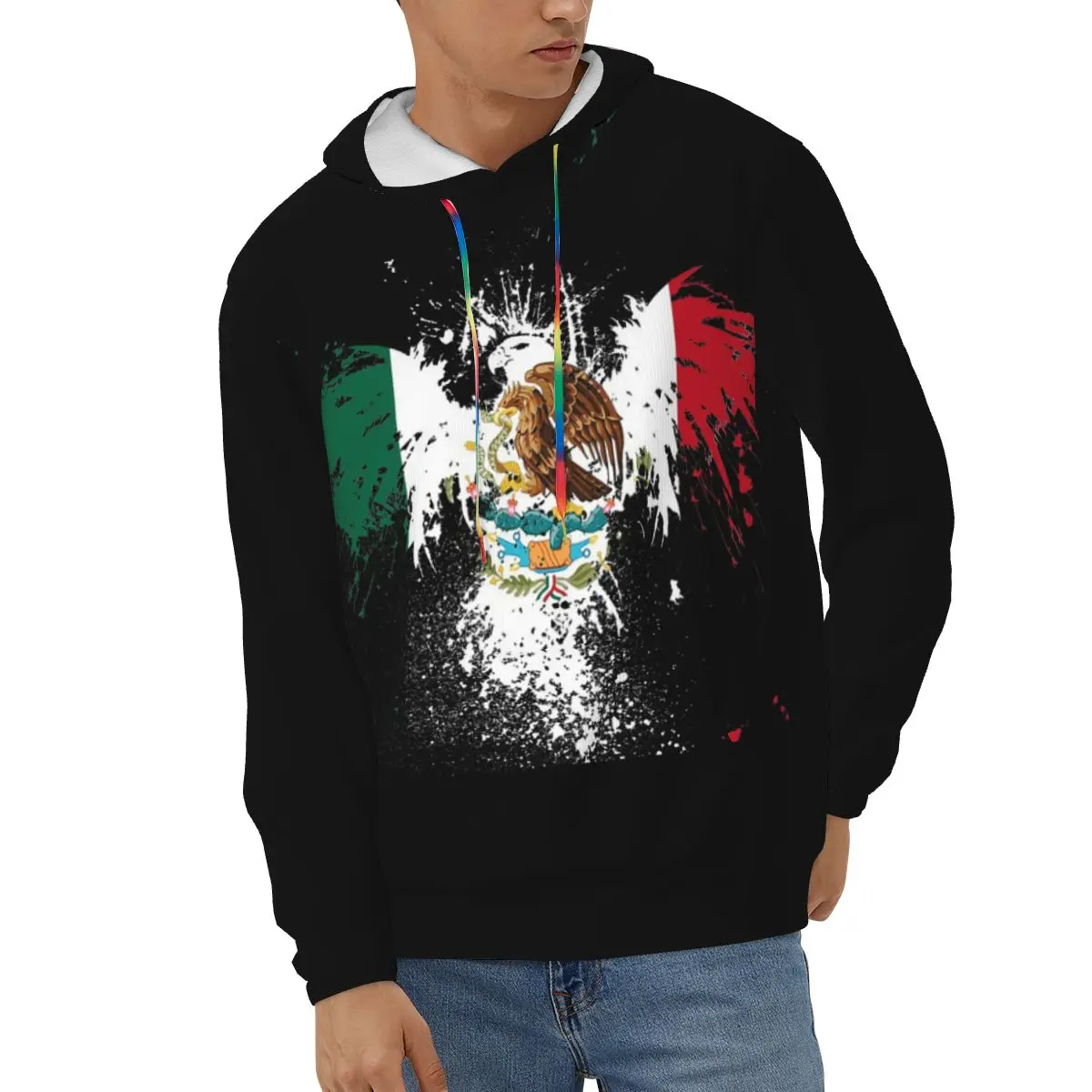 Mexico Flag Eagle Mens Sweatshirt Long Sleeve Autumn Spring Casual Hoodies Top Boy Blouse
Mexico Flag Eagle Mens Sweatshirt Long Sleeve Autumn Spring Casual Hoodies Top Boy Blouse