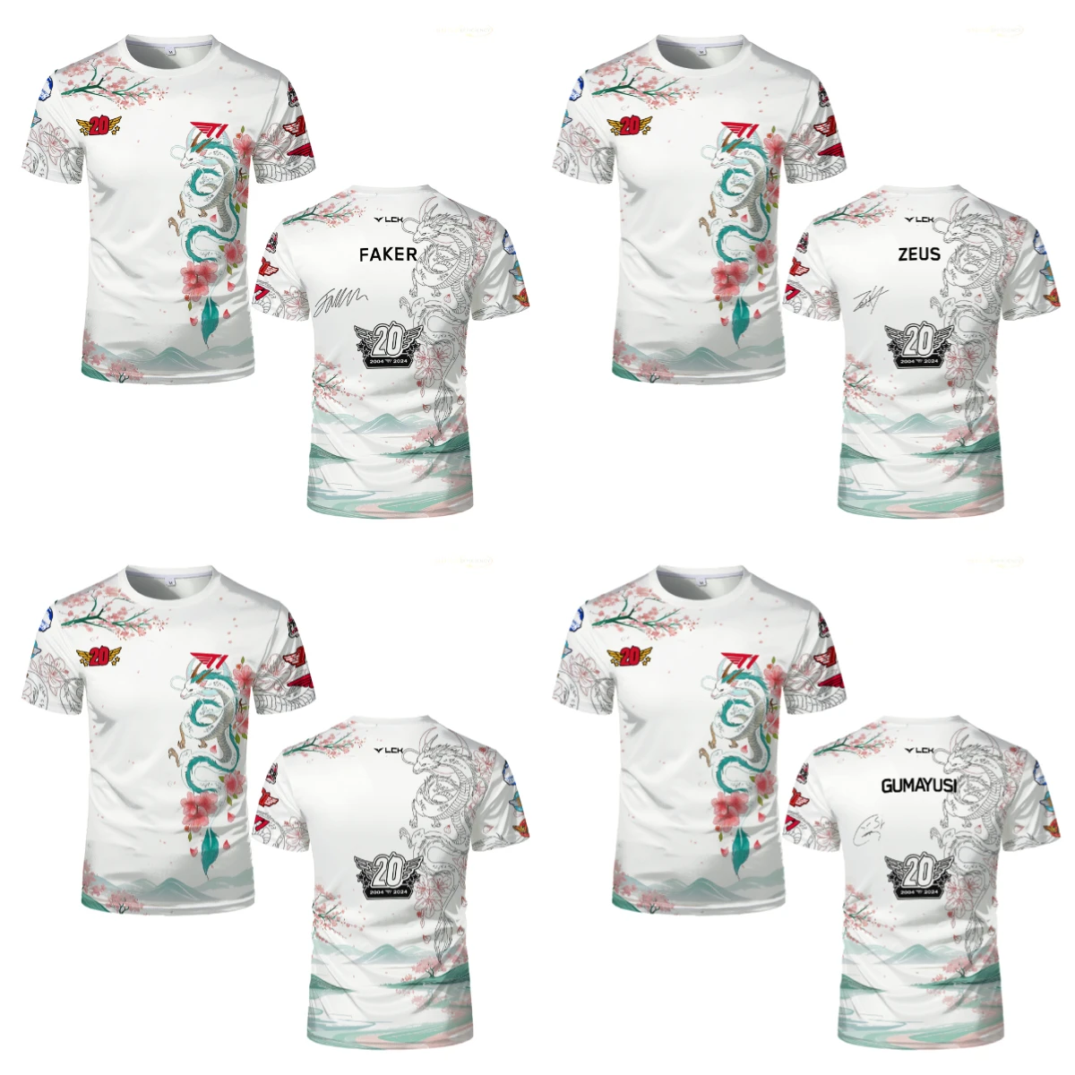 Summer Hot T1 Esports Club Special Jersey T-shirt League of Legends Fashion Competition Champion Faker T-shirt Comfort
Summer Hot T1 Esports Club Special Jersey T-shirt League of Legends Fashion Competition Champion Faker T-shirt Comfort