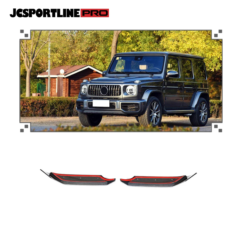 Carbon Fiber Front Canards for Mercedes-Benz G63 AMG 2019 Edition 1 Sport Utility 4-Door
Carbon Fiber Front Canards for Mercedes-Benz G63 AMG 2019 Edition 1 Sport Utility 4-Door