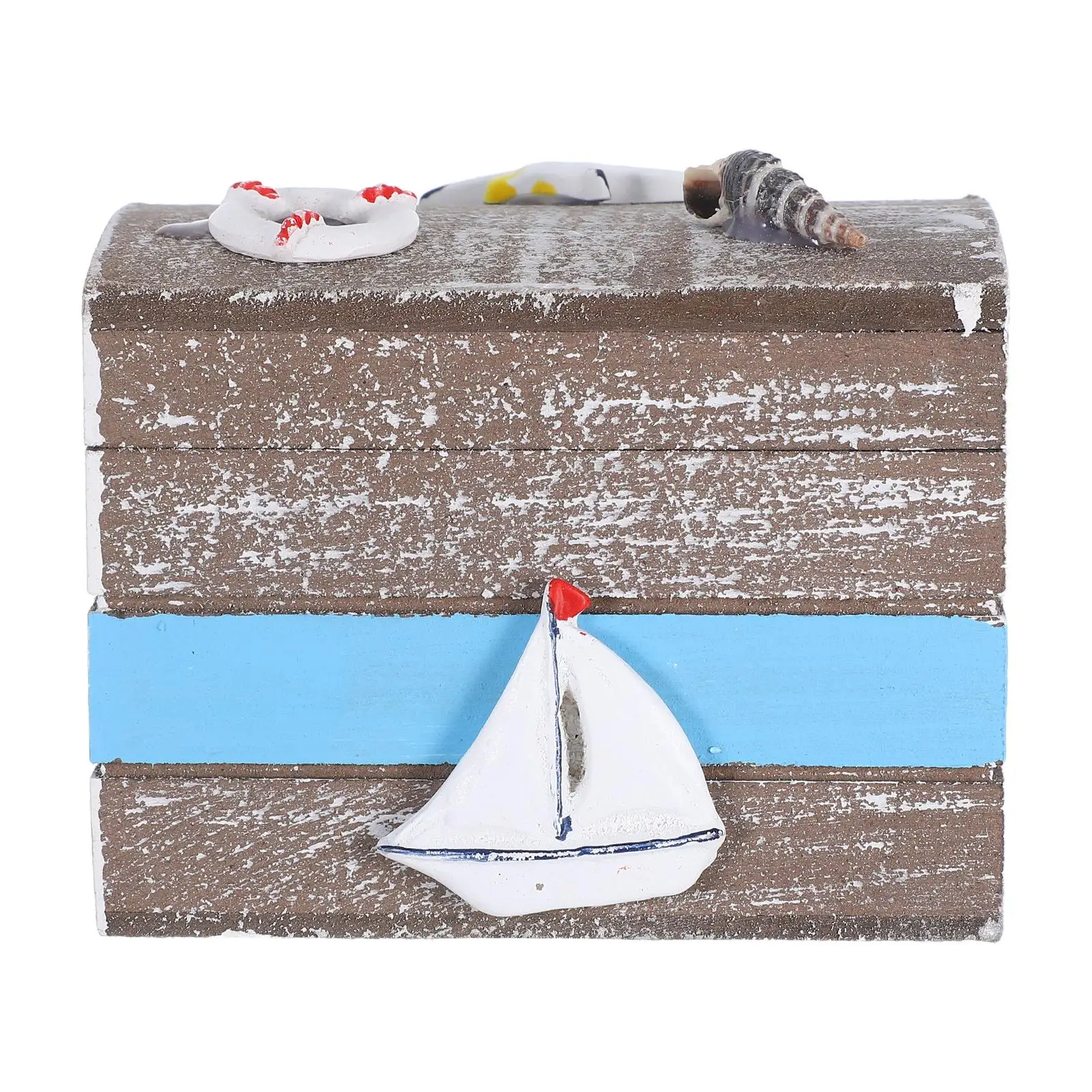 Ocean Style Storage Box Rustic Boat Decor Wood Boxes for Decorative Cute Bedroom Aesthetic under Sea Decorations Chest Child
Ocean Style Storage Box Rustic Boat Decor Wood Boxes for Decorative Cute Bedroom Aesthetic under Sea Decorations Chest Child