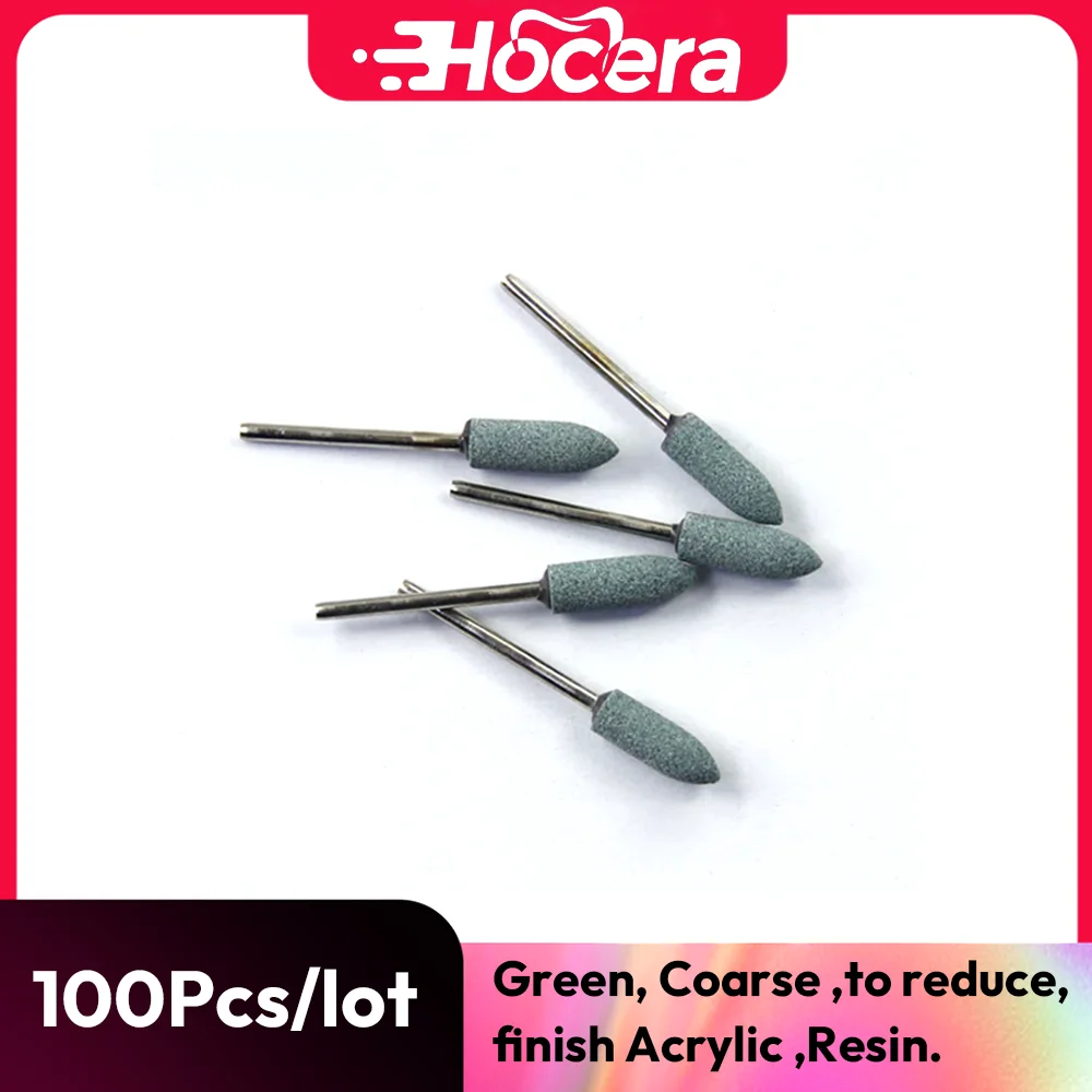 Dental Polishing Kit, 100PCS Green Stone Low Speed Burs for Medium Contour Ceramic, Teeth Care & Polishing Tools for Dentists
Dental Polishing Kit, 100PCS Green Stone Low Speed Burs for Medium Contour Ceramic, Teeth Care & Polishing Tools for Dentists