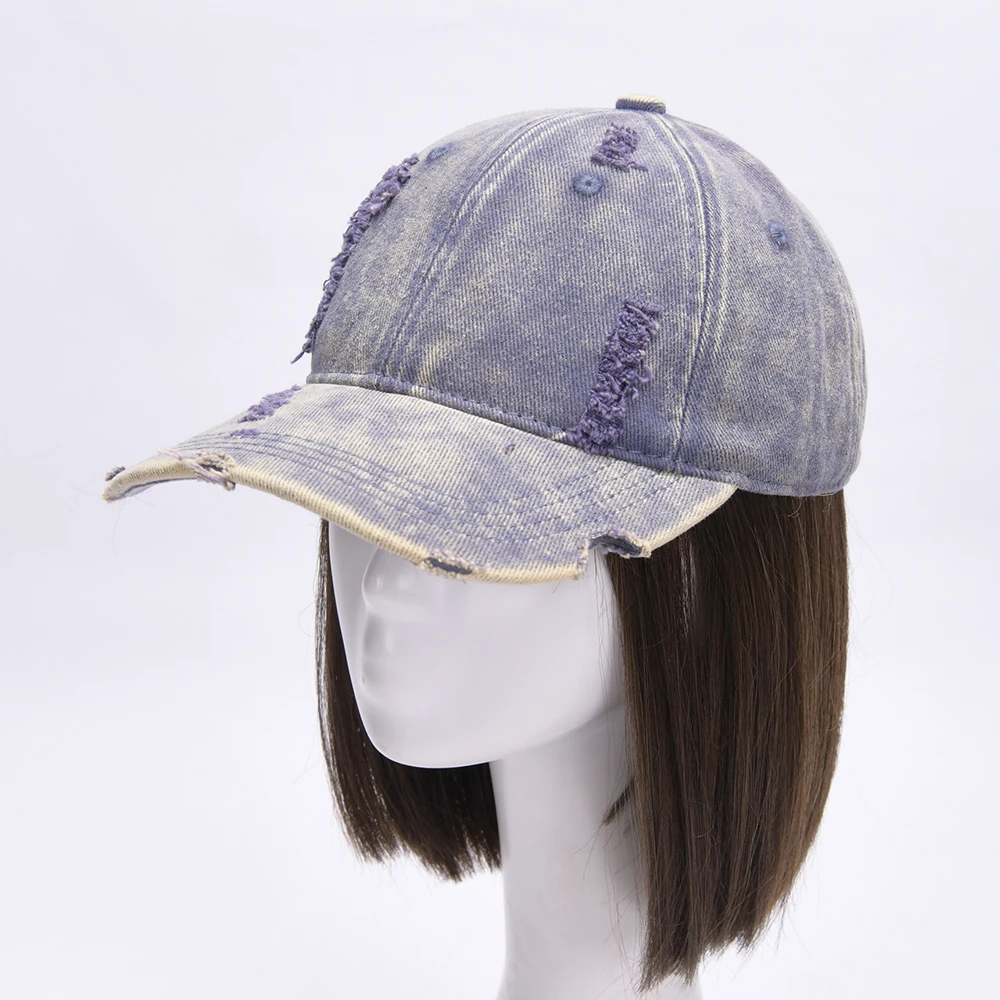 Jxwatcher American Retro Baseball Cap Fashion Ripped Hip Hop Style Caps Wide Brim Sunshade Hats Women's and Men's Outdoor Hat
Jxwatcher American Retro Baseball Cap Fashion Ripped Hip Hop Style Caps Wide Brim Sunshade Hats Women's and Men's Outdoor Hat