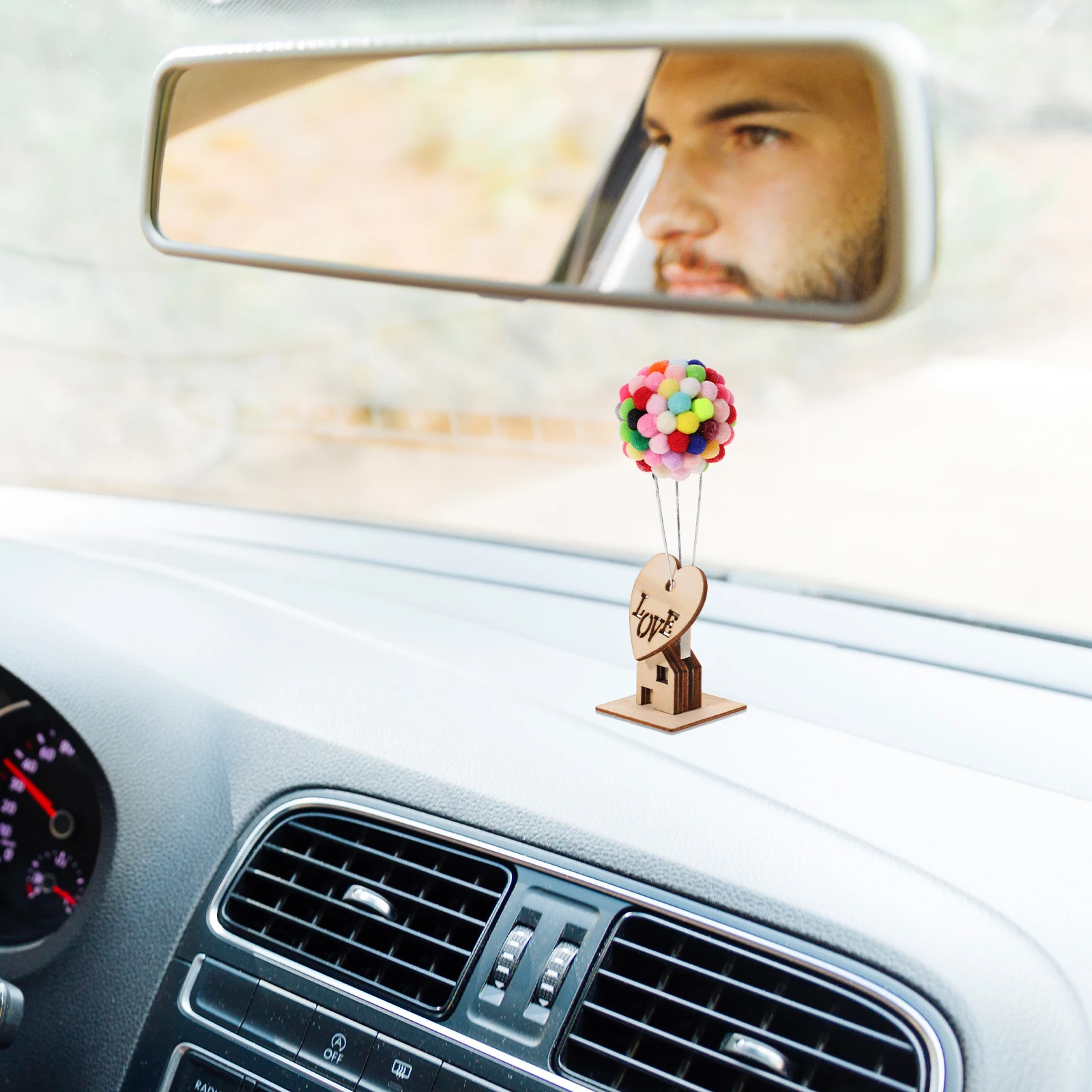 Balloon House Car Dashboard Decorations Tiny Ornament Accessories dashboard decorations car interior accessories cute
Balloon House Car Dashboard Decorations Tiny Ornament Accessories dashboard decorations car interior accessories cute