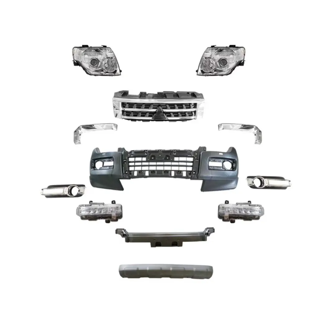 Suitable Body Kit For Mitsubishi Pajero 2012 To 2020 Style Old To New Body Kit Front Bumper Assembly With Grille Headlights
Suitable Body Kit For Mitsubishi Pajero 2012 To 2020 Style Old To New Body Kit Front Bumper Assembly With Grille Headlights