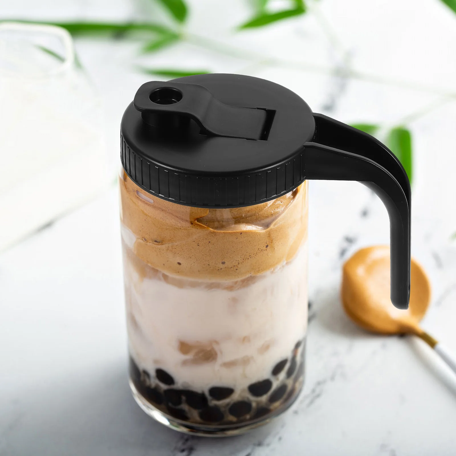 Mason Leakproof Reusable Bottle With Handle Wide Mouth Cover Replacement Can Lids Kitchen Accessories Spout Lids
Mason Leakproof Reusable Bottle With Handle Wide Mouth Cover Replacement Can Lids Kitchen Accessories Spout Lids