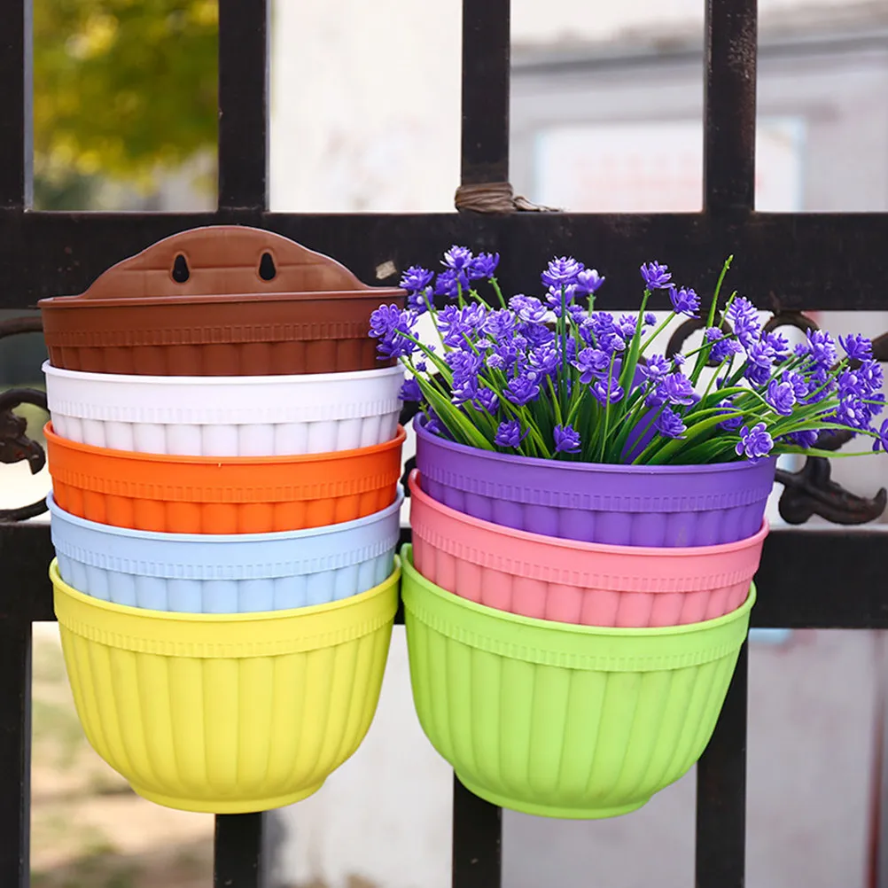 1Set Colorful Hanging Planter Premium Plastic Balcony Flower Holder Wall Mounted Garden Decorative Succulent Plant Pot Home
1Set Colorful Hanging Planter Premium Plastic Balcony Flower Holder Wall Mounted Garden Decorative Succulent Plant Pot Home