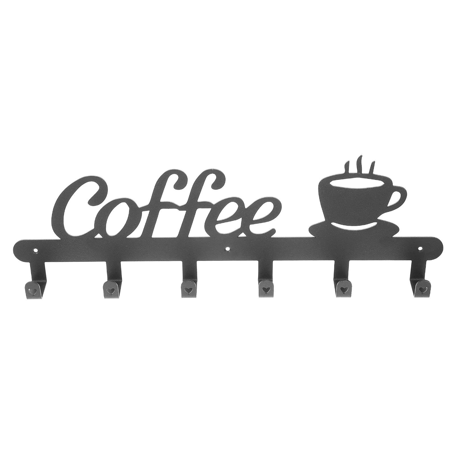 Coffee Cup Wall Hanging Mug Rack Shelf Mugs Key Fob Wall-mounted Hook Holding Iron Holder Kitchen Supply Gadget Espresso
Coffee Cup Wall Hanging Mug Rack Shelf Mugs Key Fob Wall-mounted Hook Holding Iron Holder Kitchen Supply Gadget Espresso