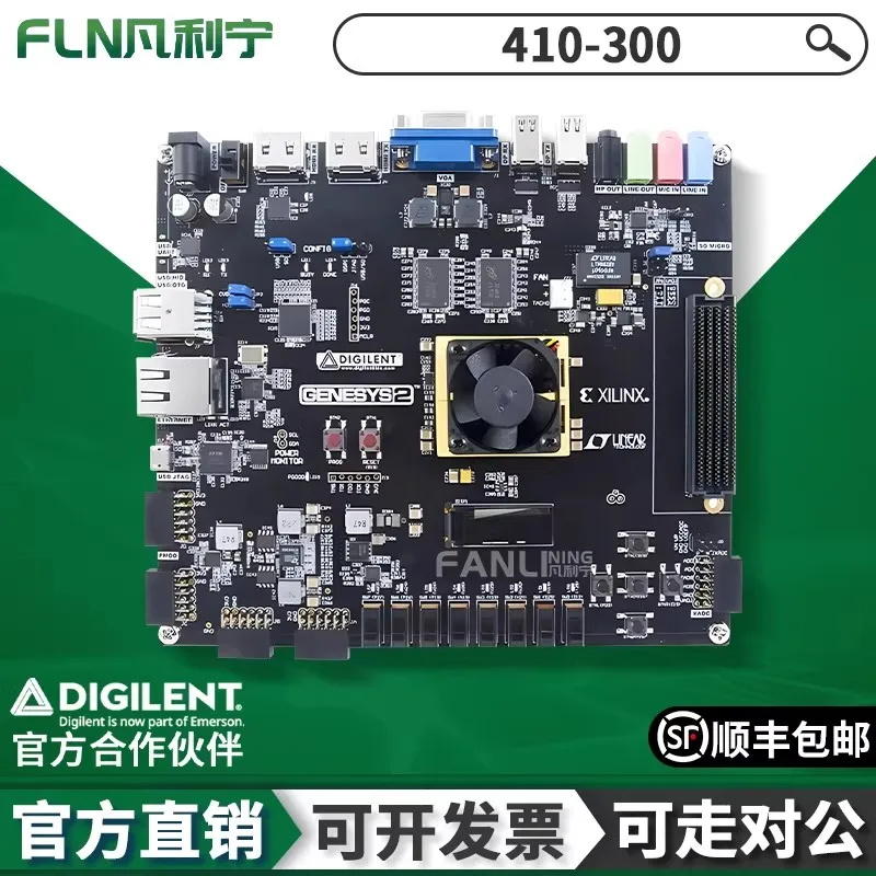 Genesys2 410-300 Kintex-7 Xilinx FPGA RISC-V Development Board XC7K325T
Genesys2 410-300 Kintex-7 Xilinx FPGA RISC-V Development Board XC7K325T