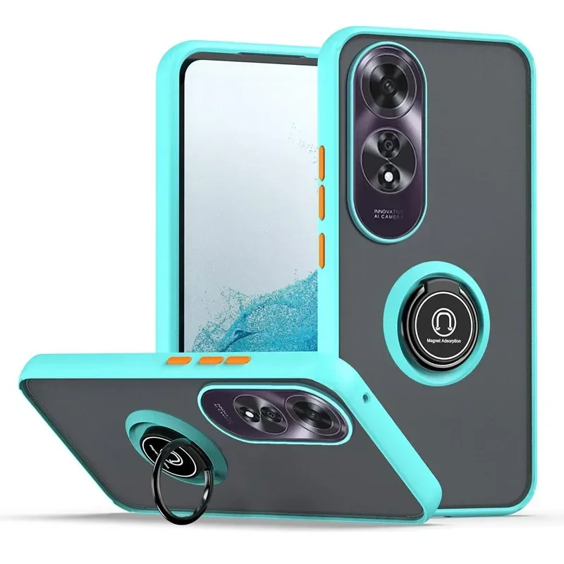 Armor Matte Case For OPPO A60 A40 A40M A80 A79 5G A98 A78 A58 A38 A18 A3 Pro Cover Ring Holder Stand Shockproof Coque Fundas
Armor Matte Case For OPPO A60 A40 A40M A80 A79 5G A98 A78 A58 A38 A18 A3 Pro Cover Ring Holder Stand Shockproof Coque Fundas