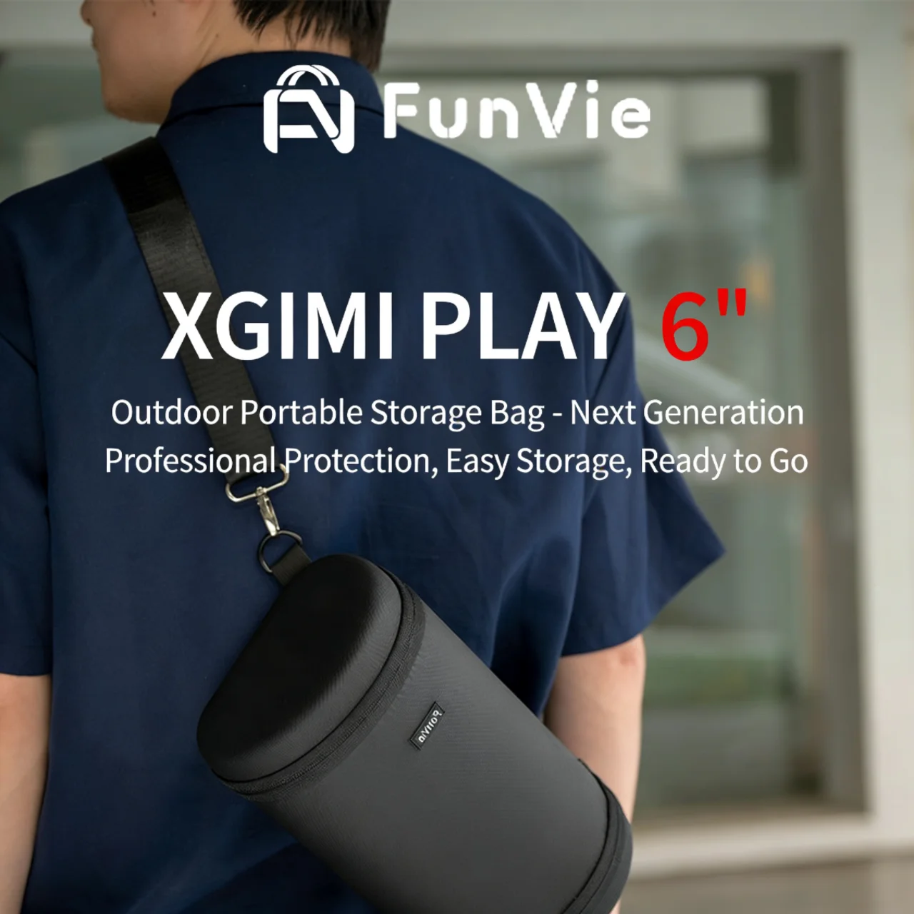 Портативная защитная сумка-чехол FunVie для проектора XGIMI Play6/6ePlay
Портативная защитная сумка-чехол FunVie для проектора XGIMI Play6/6ePlay