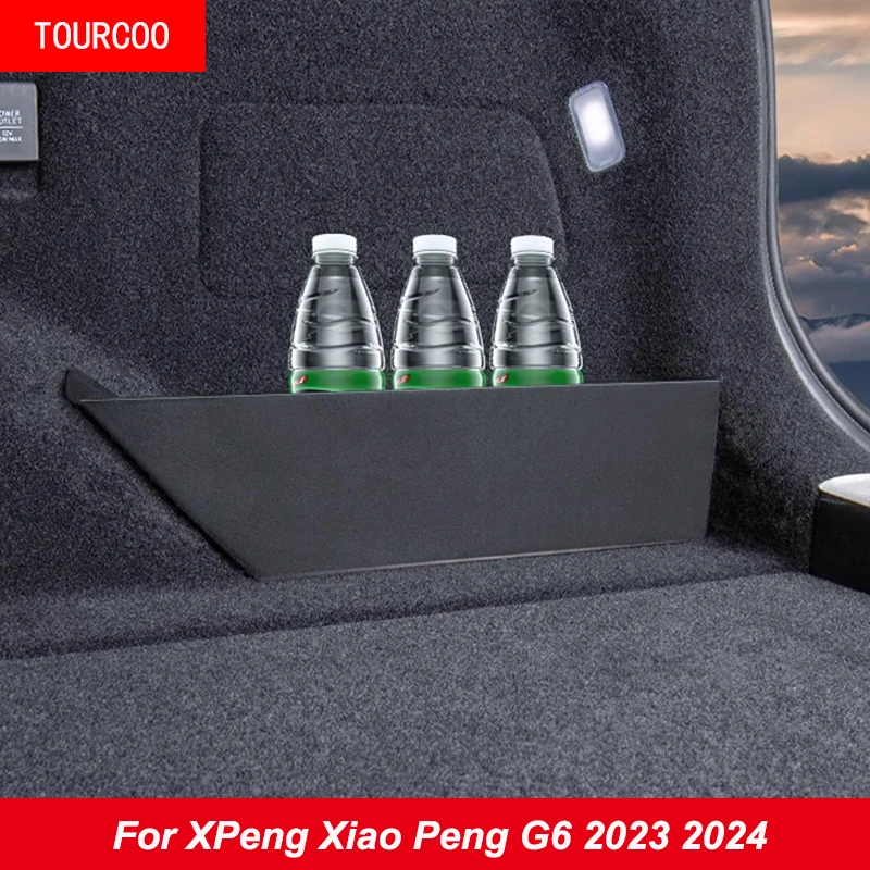 For XPeng Xiao Peng G6 2023 2024 Rear Trunk Organizer Board Partition Left Side Car Modification Tailgate Storage Box
For XPeng Xiao Peng G6 2023 2024 Rear Trunk Organizer Board Partition Left Side Car Modification Tailgate Storage Box