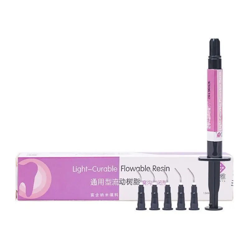 Dental Oral Materials Full Acid Etching Light Curing Groove Sealing Agent Supplementary Dental Filling Material 1.5g/tube 
Dental Oral Materials Full Acid Etching Light Curing Groove Sealing Agent Supplementary Dental Filling Material 1.5g/tube