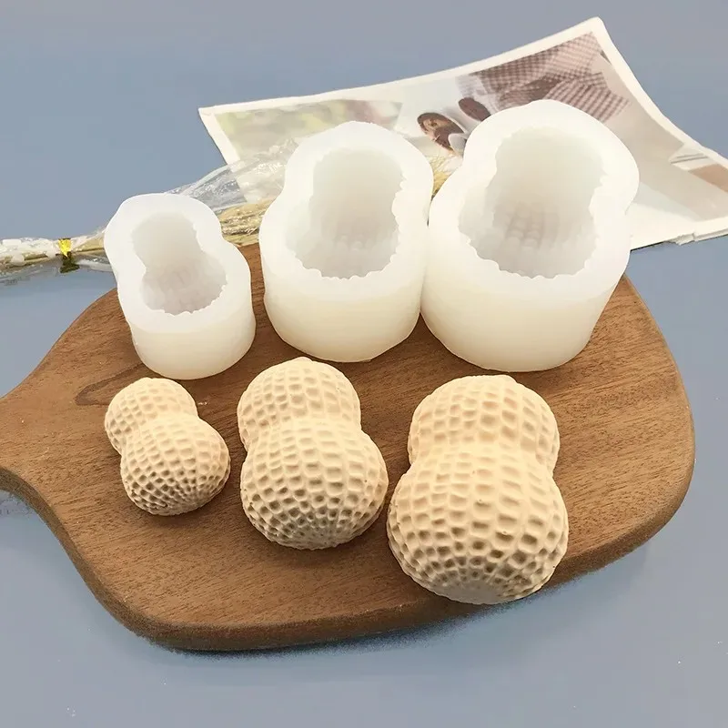 diy peanut shaped silicone mold for aromatherapy gypsum and epoxy resin handmade plaster decoration mould
diy peanut shaped silicone mold for aromatherapy gypsum and epoxy resin handmade plaster decoration mould