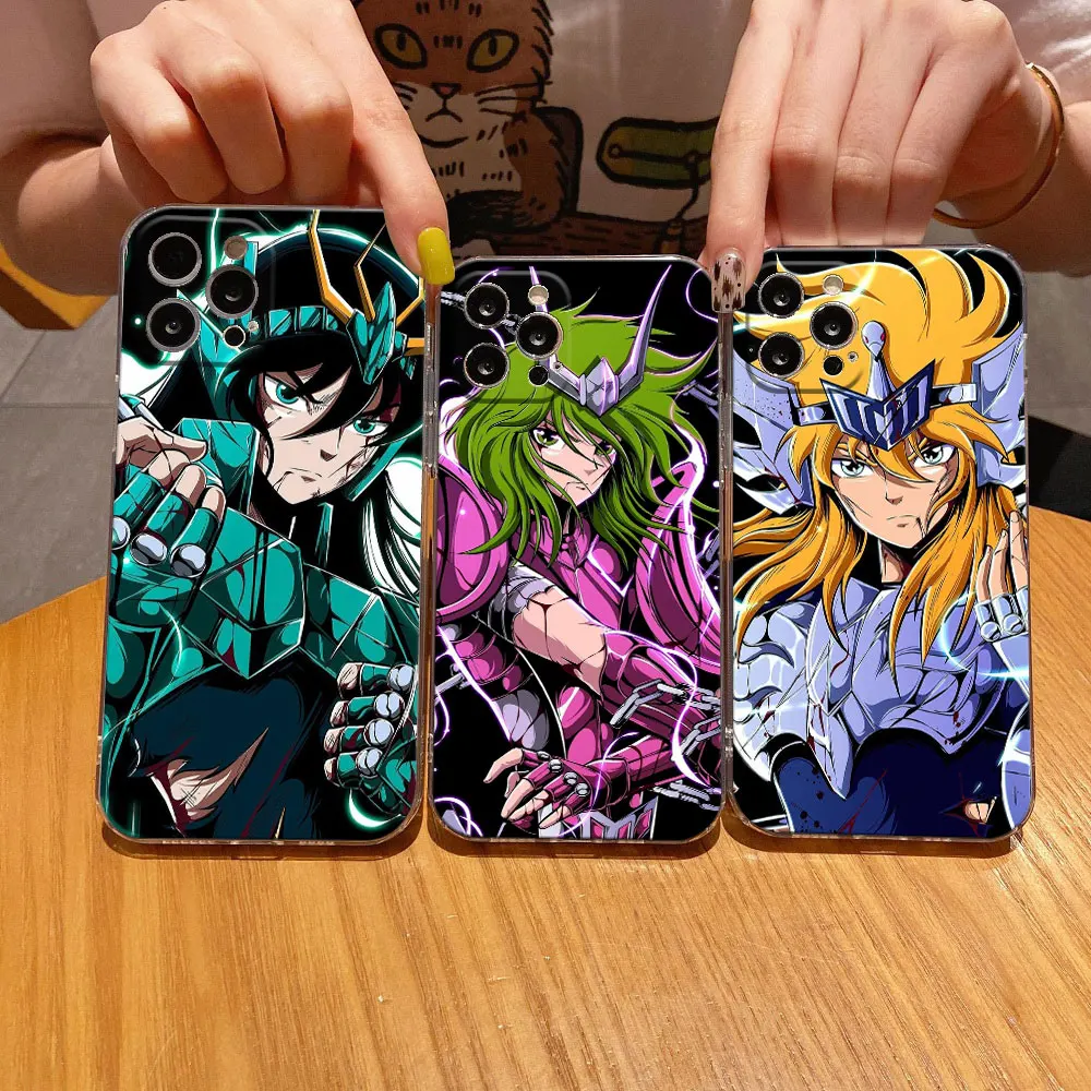 Saint Seiya Anime Clear Phone Case For iPhone 11 15 14 Pro Max 12 13 Mini 16 Pro 15 Plus X XS 8 7 SE Cover Soft Transparent Case
Saint Seiya Anime Clear Phone Case For iPhone 11 15 14 Pro Max 12 13 Mini 16 Pro 15 Plus X XS 8 7 SE Cover Soft Transparent Case