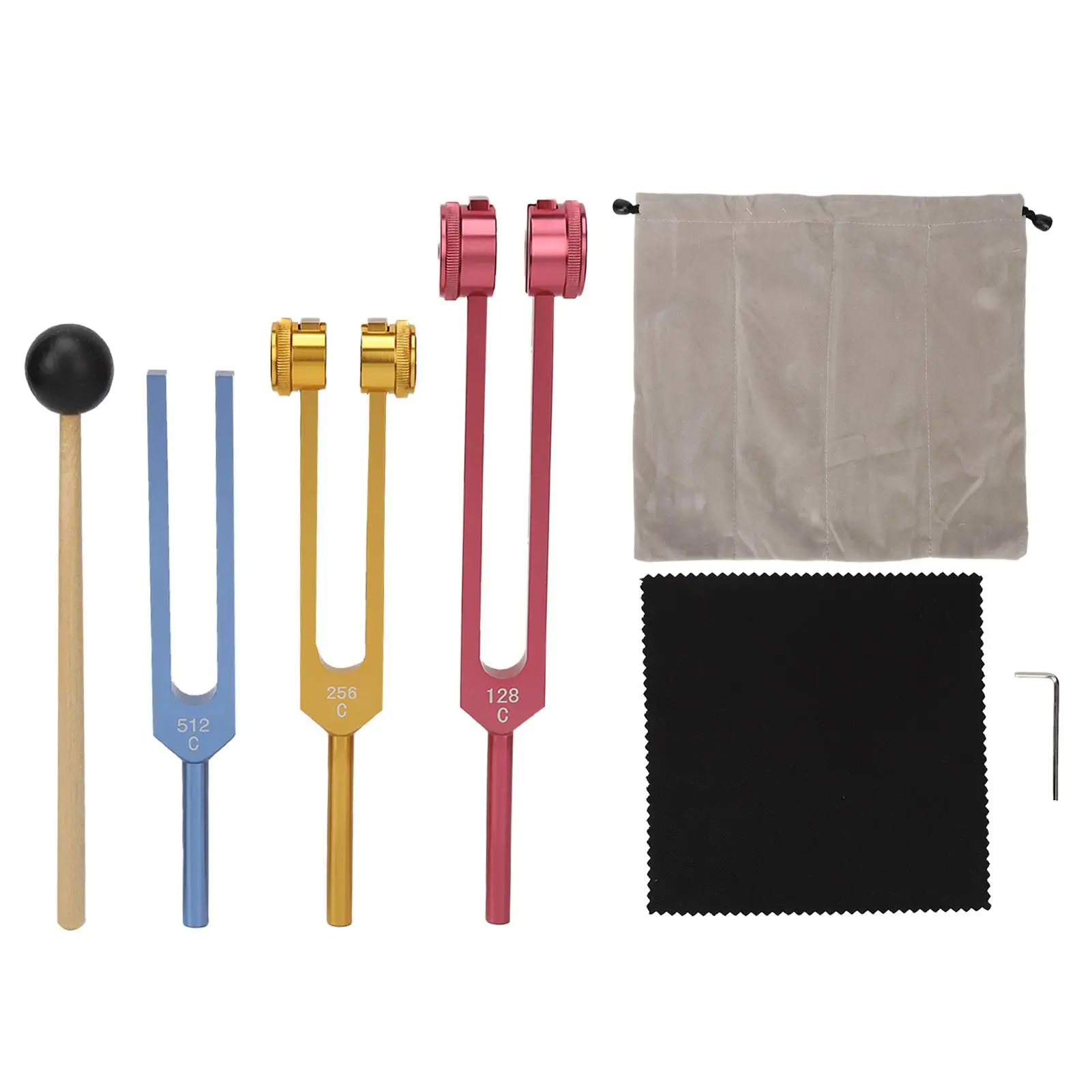 Colorful Tuning Forks Set for Meditation for yoga Healing Portable with Mallet Sound Therapy
Colorful Tuning Forks Set for Meditation for yoga Healing Portable with Mallet Sound Therapy