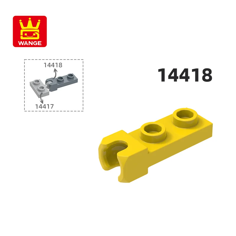 WANGE 14418 100 г/165 шт. 1x2 односторонняя шариковая головка, строительные блоки Moc, цвет, совместимый с кирпичом, запасные части для самостоятельной игрушки
WANGE 14418 100 г/165 шт. 1x2 односторонняя шариковая головка, строительные блоки Moc, цвет, совместимый с кирпичом, запасные части для самостоятельной игрушки