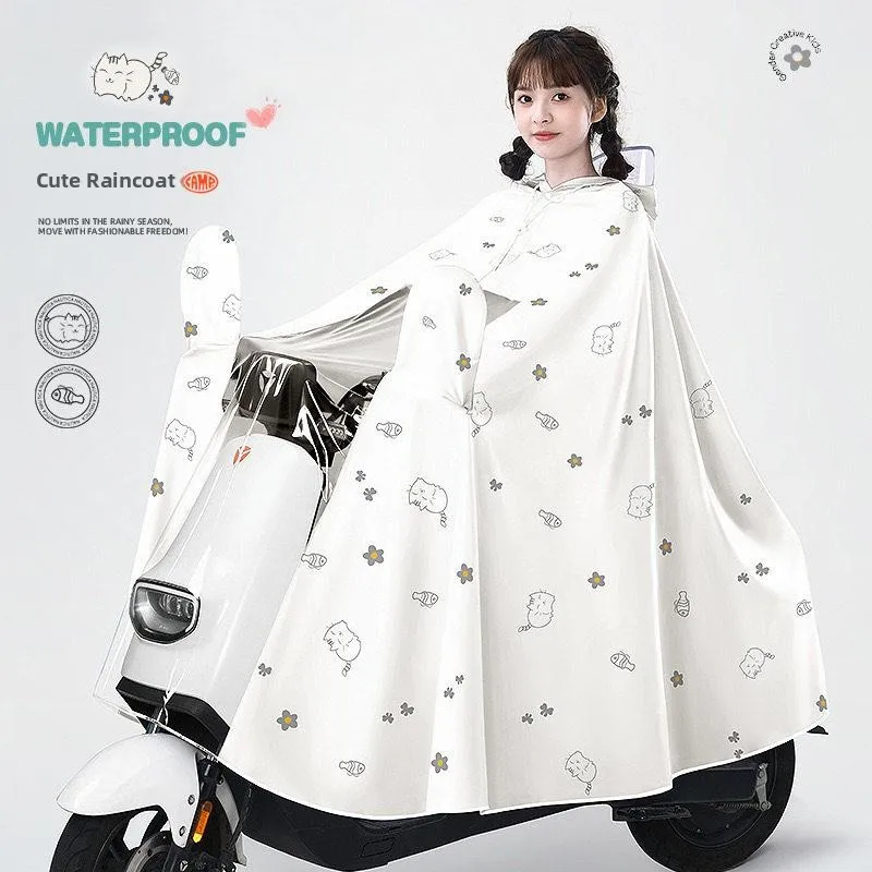Thickened Long Adult Tram Raincoat Full Body Waterproof Riding Special Use Women's Large Size New Model Raincoat
Thickened Long Adult Tram Raincoat Full Body Waterproof Riding Special Use Women's Large Size New Model Raincoat