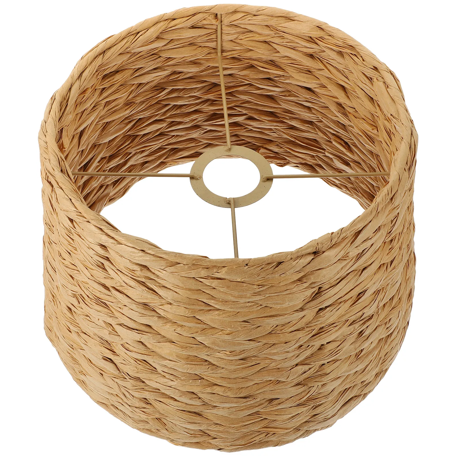 Woven Lampshade Rattan Paper Seagrass Shades Table Lamp Cover Rustic Style Warm Atmosphere Easy Install Replacement
Woven Lampshade Rattan Paper Seagrass Shades Table Lamp Cover Rustic Style Warm Atmosphere Easy Install Replacement