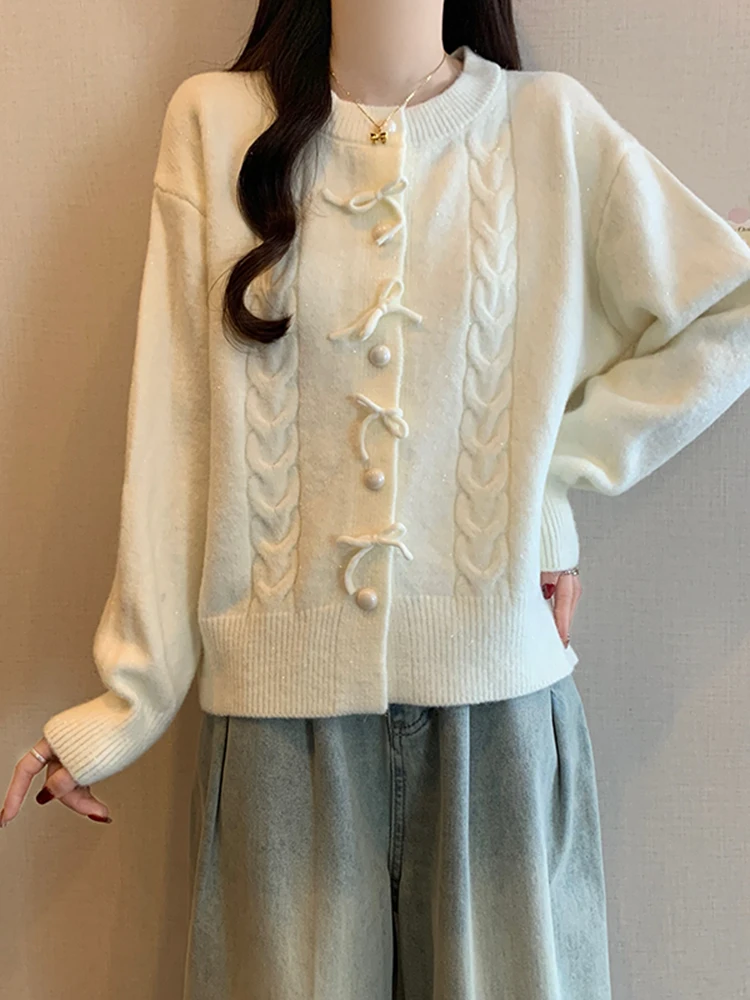 Антивозрастной вязаный свитер с длинными рукавами для женщин, осенне-зимний модный универсальный облегающий базовый слой, топ-кофта
Антивозрастной вязаный свитер с длинными рукавами для женщин, осенне-зимний модный универсальный облегающий базовый слой, топ-кофта