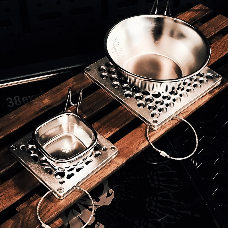 Aluminum Alloy Coaster,Outdoor Camping Style, Perforated Square Cup Coaster, Perfect for Coffee and Beverage Use
Aluminum Alloy Coaster,Outdoor Camping Style, Perforated Square Cup Coaster, Perfect for Coffee and Beverage Use