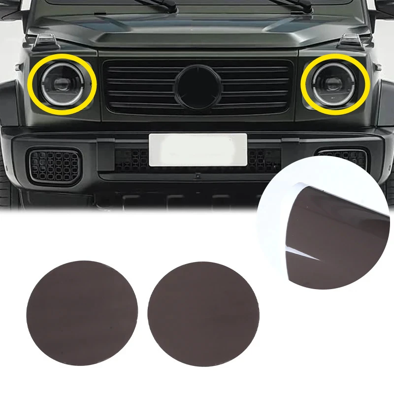 Fit For Mercedes Benz G Class W463 2019-2025 Car Front Headlights Turn Signal Decorative Film TPU Black Sticker Car Accessories
Fit For Mercedes Benz G Class W463 2019-2025 Car Front Headlights Turn Signal Decorative Film TPU Black Sticker Car Accessories