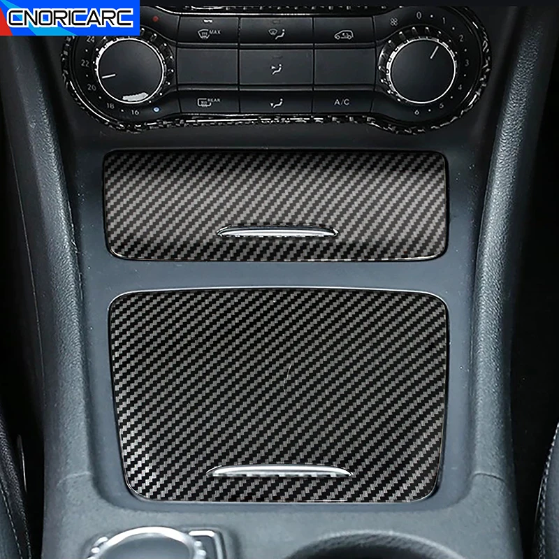 Carbon Fiber Color Car Accessories Console Storage Box Panel Cover Trim For Mercedes Benz A Class W176 CLA C117 GLA X156 2013-18
Carbon Fiber Color Car Accessories Console Storage Box Panel Cover Trim For Mercedes Benz A Class W176 CLA C117 GLA X156 2013-18